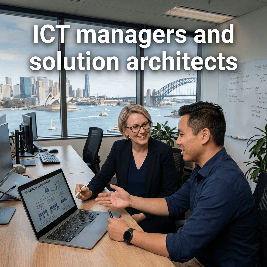 ICT managers and solution architects: emerging leadership roles in Australia’s digital economy